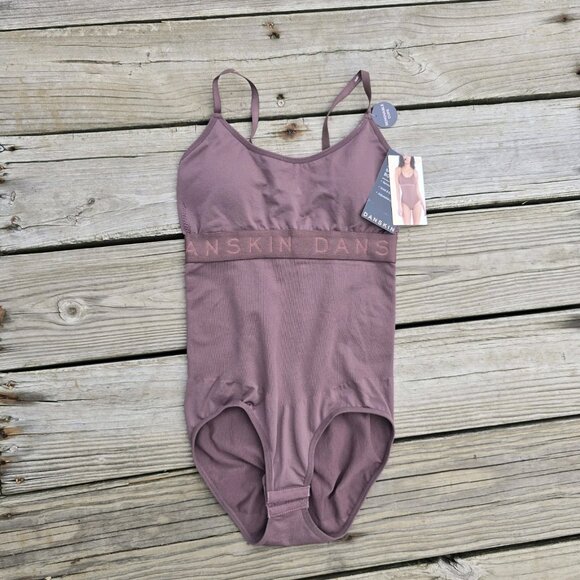 Danskin Women's Seamless Shaping Bodysuit Size M Brown Adjustable NWT - Picture 8 of 15